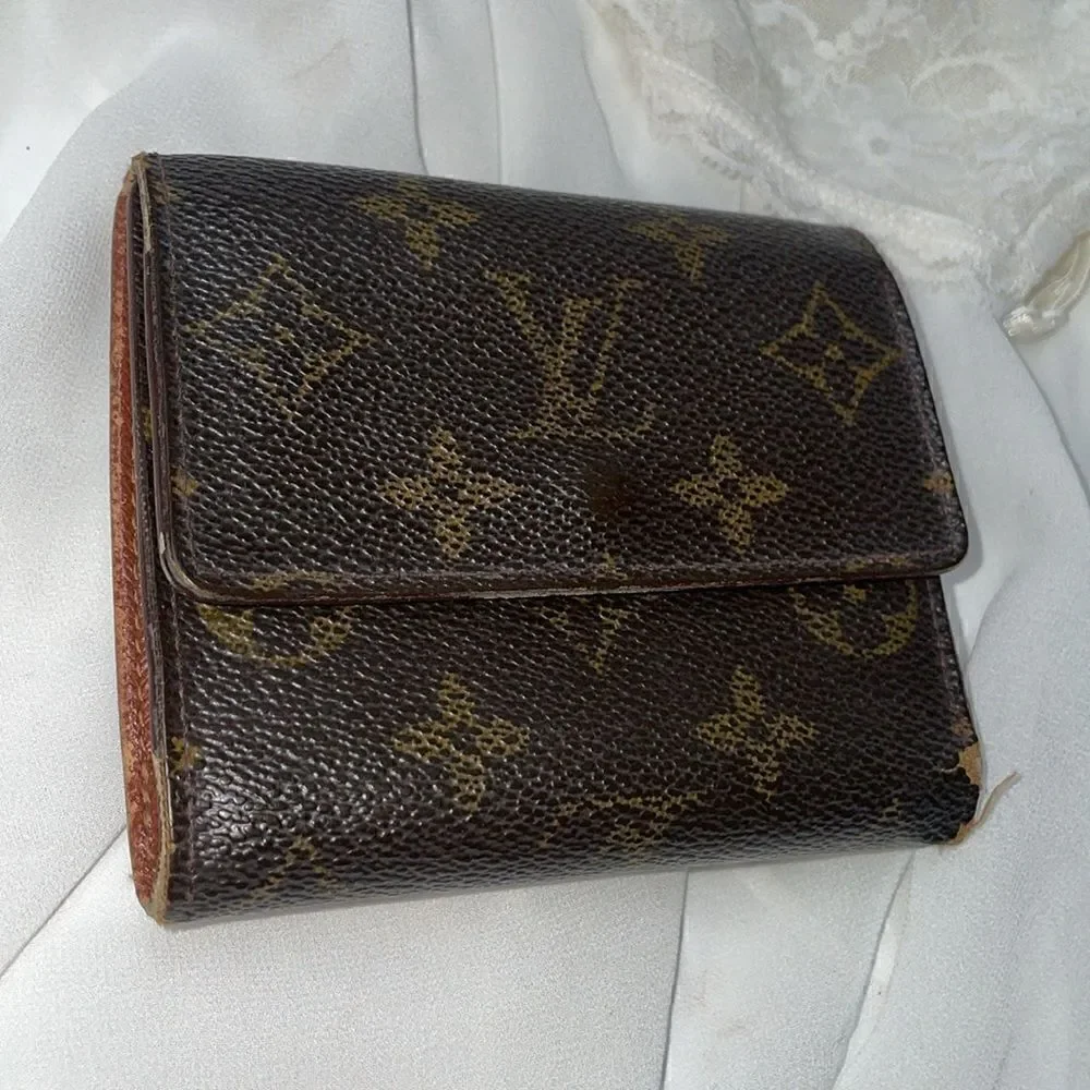 Authentic Louis Vuitton Monogram Porte Monnaie Billets Compact Wallet